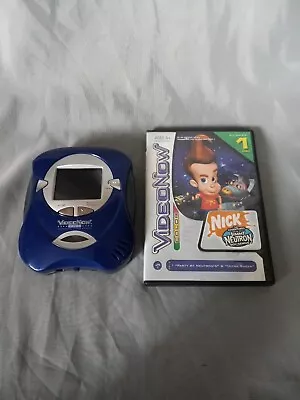 2004 Blue Video Now Color Player  Hasbro VideoNow With 2 Pack Nickelodeon Discs • $24.88