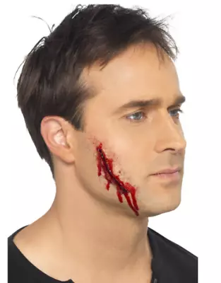 NEW Fake Skin/Scar FX Make-Up Transfer Beige Halloween Fancy Dress Make-Up • £6.99