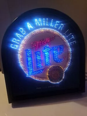 Miller Lite Light Up Sign Flashing RARE  • $215