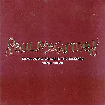 Paul McCartney : Chaos And Creation In The Backyard [special Edition + Dvd] CD • £4.85