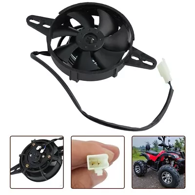 12V Motorcycle Radiator Electric Cooling Fan For 150cc-250cc Quad Bike ATV Buggy • $40.52