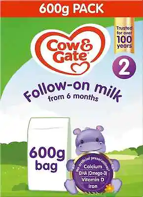 Cow & Gate Follow On Milk 600g Stage2 From 6 Months • £16.25