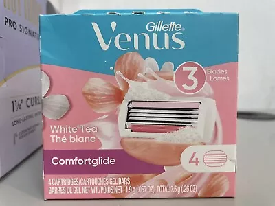 Gillette Venus 3 Blades Replacement Heads 2PK X 4 Cartridges White Tea • $12.74