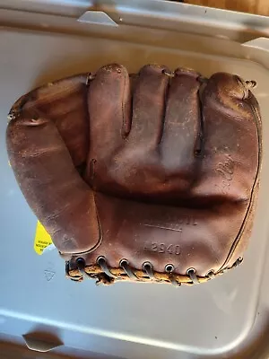 Wilson  Bob Feller #A2940 Baseball Glove  Antique Original Vintage  • $26