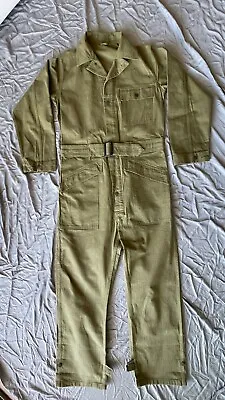 BUZZ RICKSON'S WWII US USAAF M-43 HBT Coverall Jumpsuite BR14414 Japan Size 40 • $350
