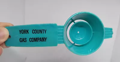 York County Gas Company Vintage Branded Egg Separator Blue Made In USA • $6.30