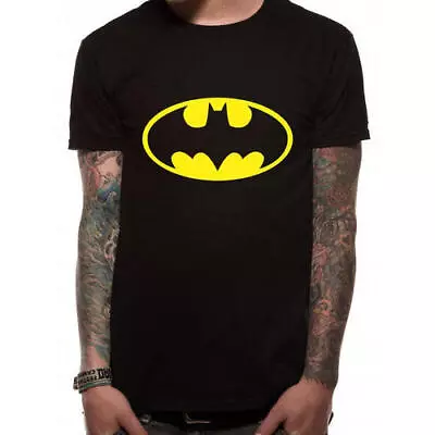 Batman Logo Unisex T-Shirt Mens Ladies Marvel Adults Costume Superhero Print Top • £9.99