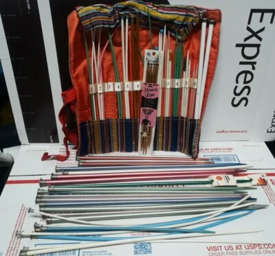 $34.99 • Buy Large Lot Of Vintage Knitting Needles