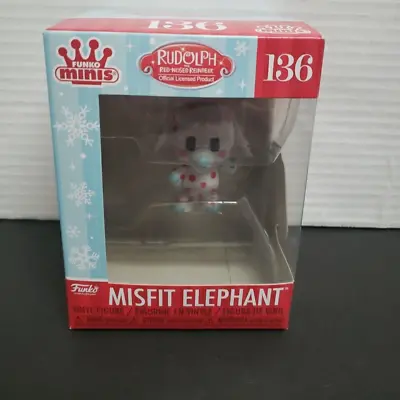 Misfit Elephant Funko Minis Rudolph The Red-Nosed Reindeer #136 New In Box • $21.72