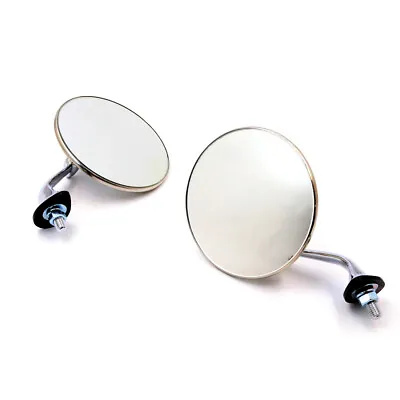MG MAGNETTE ZA ZB Mark III IV 1953-69 Chrome Wing Mirror New Pair 2 PIECES LH RH • $74.65