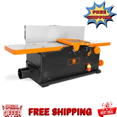 10-Amp 6-In 2-Blade Benchtop Jointer Adjustable 19-3/4 By 4-1/4-in Fence Bevels  • $253.80