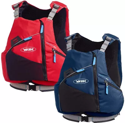 Yak High Back 60n Buoyancy Aid Pfd For Canoe Sailing Kayak Touring Water Sports • £62.95