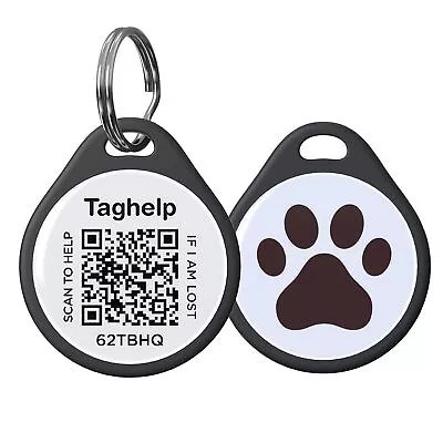 QR Code Pet ID Dog Cat Tags For Collar Personalized For Pet Online Profile - ... • $7.32