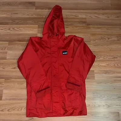 Vintage Musto Sailing Jacket Hooded Full Zip Red Men’s Small • $65