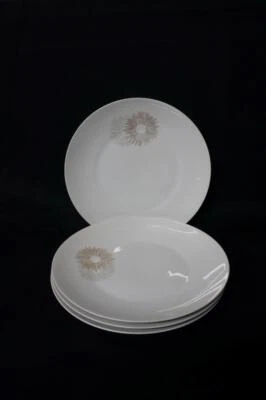 $48.99 • Buy 4 Rosenthal Germany Sunburst Dinner Plates Designed By Raymond Loewy 10 1/2  (3)