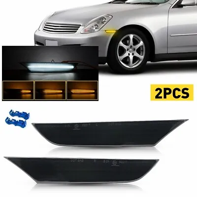 For 2003-2006 Infiniti G35 Sedan Base 2X Left & Right LED Side Marker Lights • $29.44