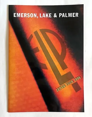 EMERSON LAKE & PALMER JAPAN TOUR 1996 CONCERT PROGRAM BOOK Keith Greg Carl C03 • $28