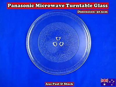 Panasonic Microwave Oven Spare Parts Glass Turntable Platter 305mm (W7) • $32
