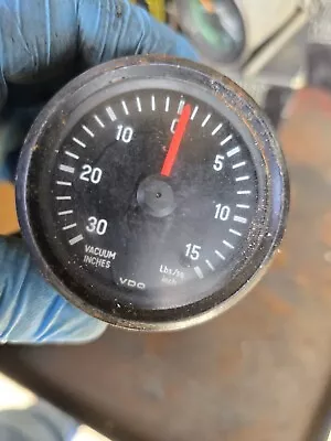 Vintage VDO Vacuum Gauge • $100