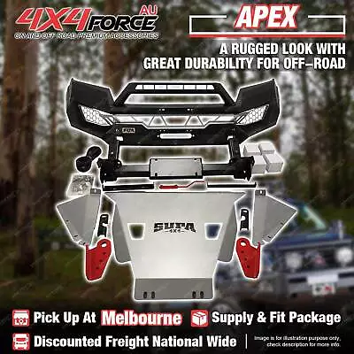 APEX Bull Bar Front Bumper U Loop & Tow Point For Nissan Navara NP300 21-On MEL • $1500