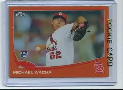 Michael Wacha 2013 Topps Chrome Orange Refractor Rookie Card #119 • $4.95