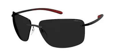 £350 • Buy Silhouette CAPE FLORIDA 8728 Black/Dark Grey One Size Unisex Sunglasses