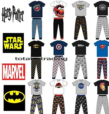 Mens Pyjamas Set  DC Marvel Comics Dwarf Star Wars  Gift Birthday Prsent Idea • £11.99