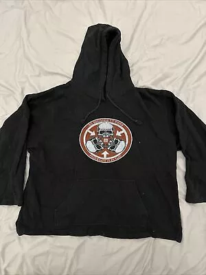 2007 30Seconds To Mars Tour Dates Hoodie Large • £20