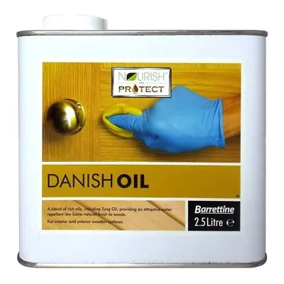 2.5L Barrettine Premier Danish Oil • £27