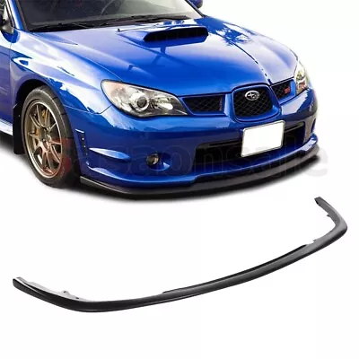 [SASA] Fit For 06-07 Subaru Impreza WRX STi S204 CS PU Front Bumper Lip Splitter • $52