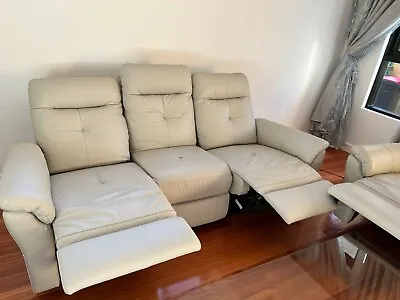 Leather 3+2 Sofas • $1800