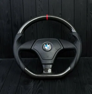 BMW Steering Wheel M3 E36 E31 Euro Carbon Fiber Custom Z3 Roadster Z3M • $1350