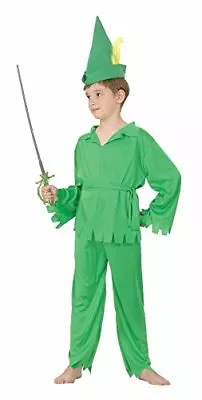 Bristol Novelty CC514 Peter Pan Robin Hood Costume Small 110 - 122 Cm Approx  • $39.68