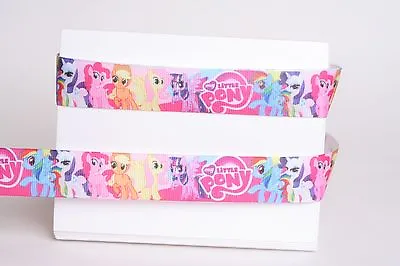 My Little Pony Pink 7/8  Grosgrain Ribbon 13510 Yards Cartoon Ship From Usa • $6.49