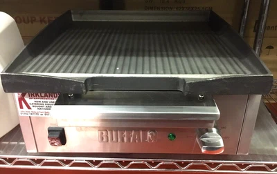 £269.99 • Buy Buffalo DC901 Large Cast Iron Countertop Griddle Heavy Duty Commercial Catering