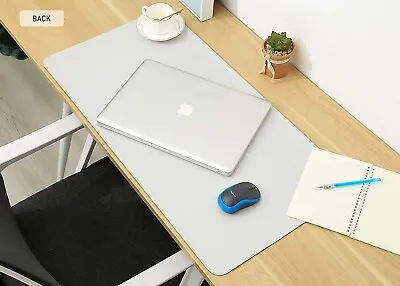 £16.99 • Buy Anti-slip Home Waterproof Desk Mat PU Leather Mouse PadOffice Desk Protector Med