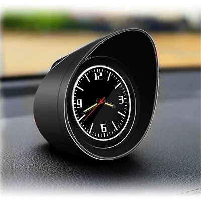 £13.92 • Buy Car SUV Interior Dashboard Clock Luminous Backlight Black Shell Auto Accessories