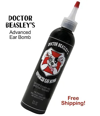 Dog Ear Cleaner Medicine Drops By Dr Beasley  Advanced Yeast Treatment 8 Oz • $24.98