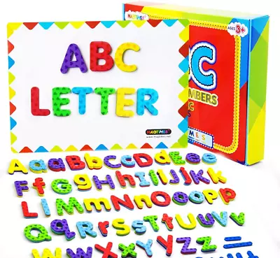 Magnetic Letters And Numbers For Educating Kids In Fun -Educational Alphabet Ref • $28.27