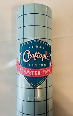 Craftopia Transfer Tape For Permanent Vinyl 1 Roll 12 X12' Clear • $11.50
