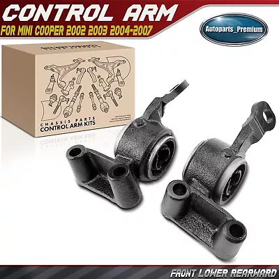2Pcs Front LH & RH Lower Rearward Control Arm Bushing For Mini Cooper 2002-2007 • $65.99