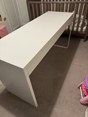 IKEA Micke White Desk Barely Used Great Condition • £60