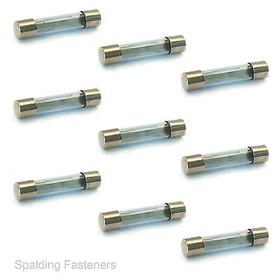 Fast Acting Quick Blow Glass Fuses 2 Amp To 50 Amp - 30mm Length • £2.80