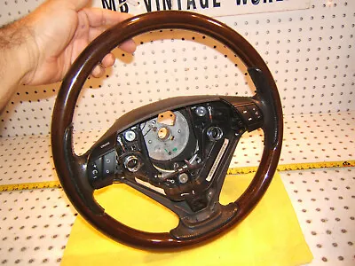 Volvo 2005 XC90 T6 Front Dash WOOD /Gray Steering OEM 1 Wheel With Side Switches • $379