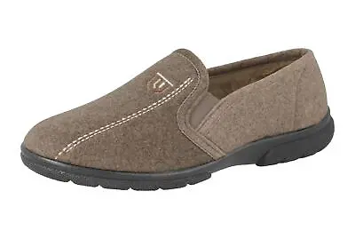 DB Shoes Men's 6V Fit Classic Loafer Shoes In Taupe Sizes 6 To 12 • £82.17