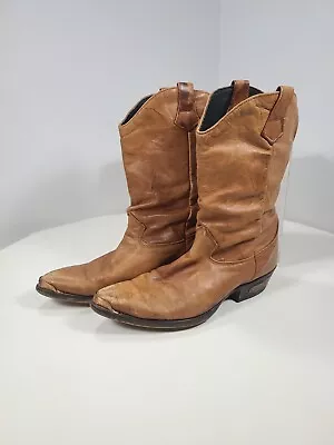 Code West Cowboy Boots Size 9D Women's Brown Leather • $27