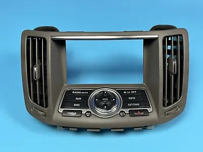 2007-2013 Infiniti G35 Radio Screen Display Control Panel Bezel W/ Air Vent Oem • $78