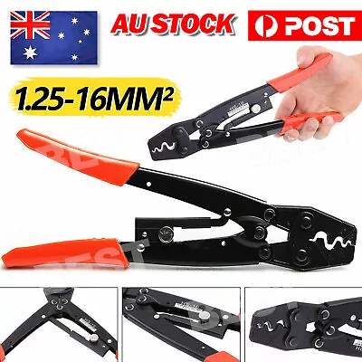 1.25-16mm² Cable Battery Lug Anderson Plug Crimping Crimper Tool Bare Terminal • $15.95