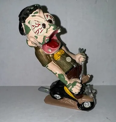 Vintage Nutty Mads Roddy The Hotrod Painted Figure  Marx • $19.99