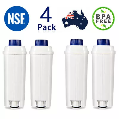 4Packs Water Filter Fr Delonghi Magnifica S Automatic Coffee Machine ECAM22110SB • $34.64